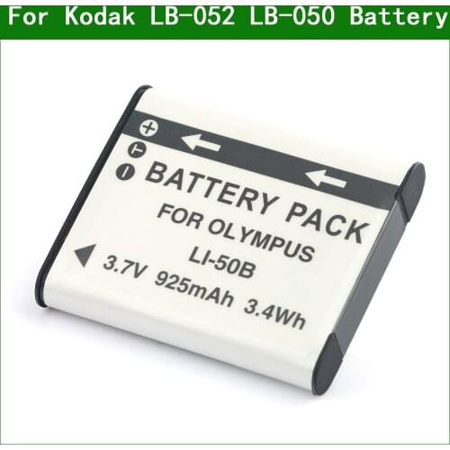 Lanfulang LB-052 LB-050 LB052 LB050 Digital Camera Battery for Kodak PIXPRO SL10 SL25 SPZ1 FZ151 FZ152 FZ201
