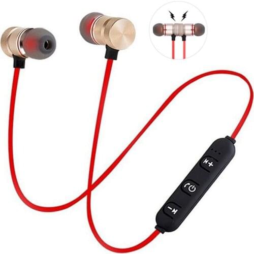 XT6 Magnetic Bluetooth HiFi Stereo In-Ear Wireless Earphone Sports Headphone Stereo Waterproof Earbuds Headsets With Microphone