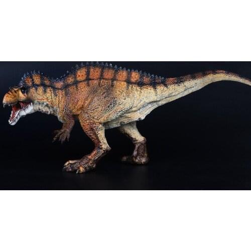 New real life High Spinosaurus model plastic dinosaur doll gift about 32x9x14cm xf2765
