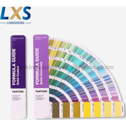 2019 PANTONE New Formula Guide Coated & Uncoated Color Guide GP1601A