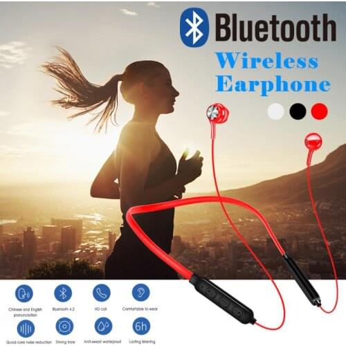 TWS Sports Bluetooth Headset Wireless Earbud IP67 Waterproof Long Wear Pain Smart Magnetic Earbuds Noise Reduction Headphones