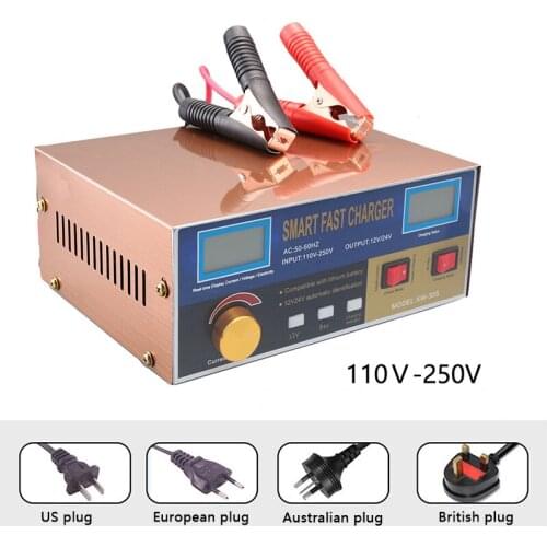 XW-30S Intelligent Lead-acid Battery Charger Car Battery Charger 12V24V Automatic Battery Charger