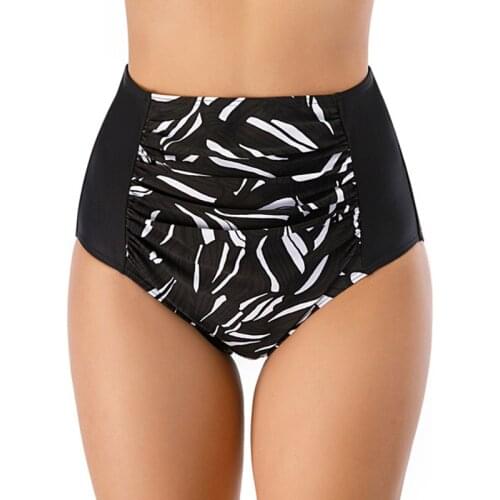 Women Swim Trunk Solid Swim Short Stretch Board Swimsuit Bottom High Waist Bikini Swim Shorts Swimming Pants Tankini Beachwear