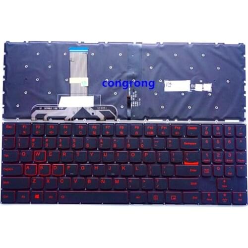 Laptop English US keyboard for Lenovo Legion Y520 Y520-15IKB Y720 Y720-15IKB R720 R720-15IKB with backlit backlight