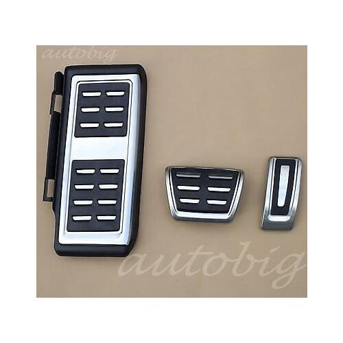 No Drill Foot Pedal Rest Gas Brake For VW GOLF 7 GTI MK7 Accelerator Accessories
