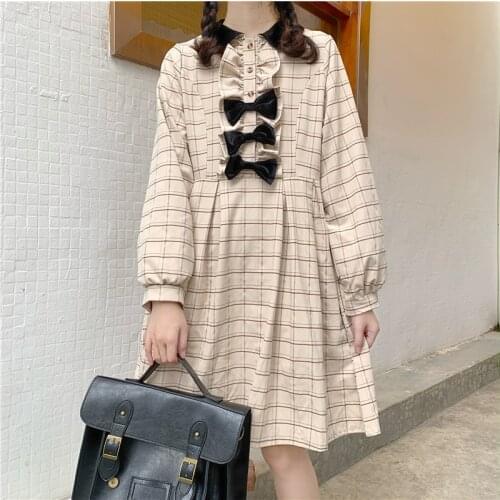 Модные платья в клетку Giyu China At AliExpress