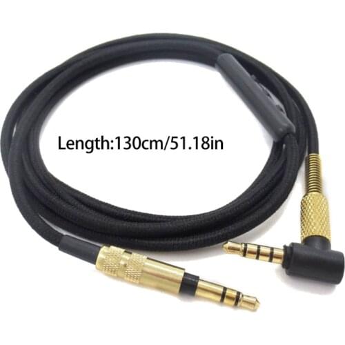 2021 New 3.5mm Replacement -Audio Cables Cord For Meizu HD50 Headphones -Philips SHB880