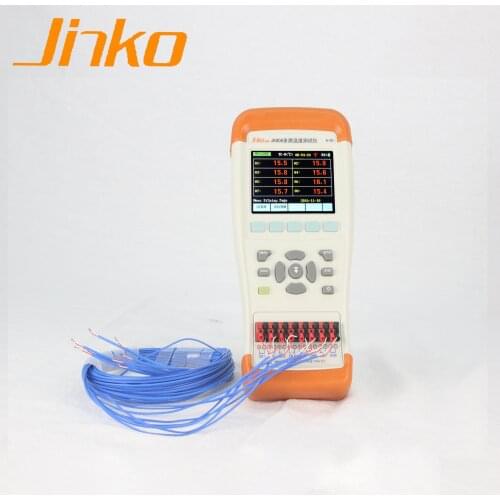 Hot Products JK808 8 channel handheld temperature data logger with sensor