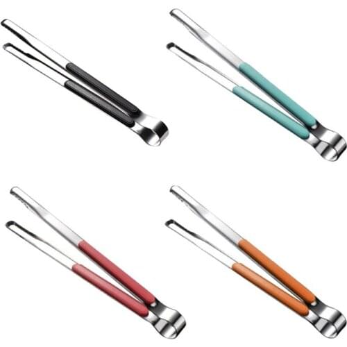 Stainless Steel BBQ Tongs Barbecue Grill Food Clip Ice Tong Meat Salad Toast Bread Clamp Kitchen Accessories Tools