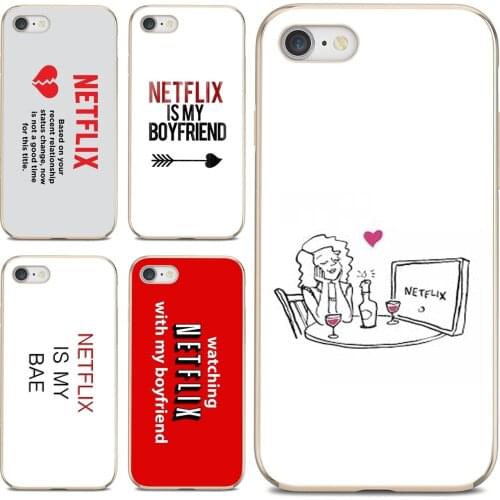 Silicone Skin Cover For ZTE Blade A520 A512 A452 A602 A5 2019 V6 V7 V8 V9 V10 Lite Viat netflix-is-my-boyfriend-Quote-Poster