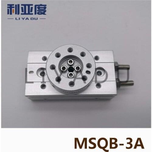 SMC type MSQB-3A rack and pinion type cylinder / rotary cylinder /oscillating cylinder, with angle adjustment screw MSQB 3A