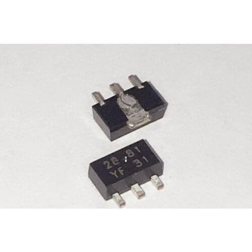 20pcs KSC2881YTF KSC2881 120V 0.8A packaging SOT-89 Brand new original