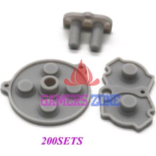 200SETS START / SELECT BUTTONS CONDUCTIVE RUBBER PADS FOR NINTENDO GAMEBOY ADVANCE GBA PARTS A-B D-pad