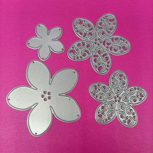 3D Rose Flower Cut Dies For Card Making Metal Cutting Dies DIY Craft Wedding Emboss Template Stencil Paper Photo Album Decor