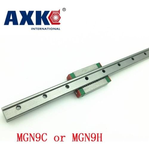 9mm Linear Guide Mgn9 L= 500mm Linear Rail Way + Mgn9c Or Mgn9h Long Linear Carriage For Cnc X Y Z Axis