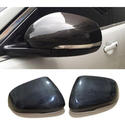 For Jaguar XE XKR XF XK Rear View Dry Carbon Cover Car Mirror Cover 2011 2012 2013 2014 2015 2016 2017 2018 2019