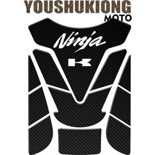 For Z1000 Z1000SX Z800 Z750 Z250 6 Colors 3D Carbon Fiber Tank Gas Cap Pad Filler Cover Supreme Sticker Decals