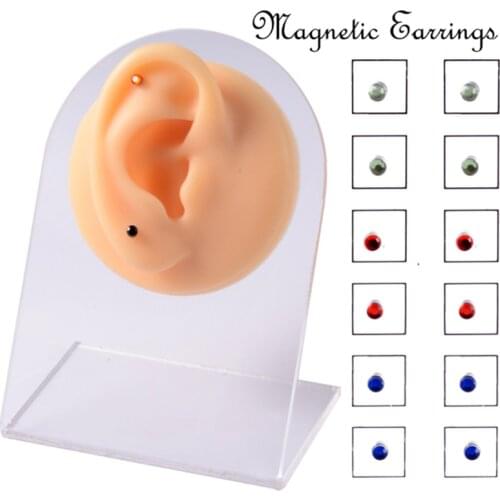 Stud Non Pierced Magnetic Ear Cuff Fake Piercings Unisex Jewelry Mixed Colors