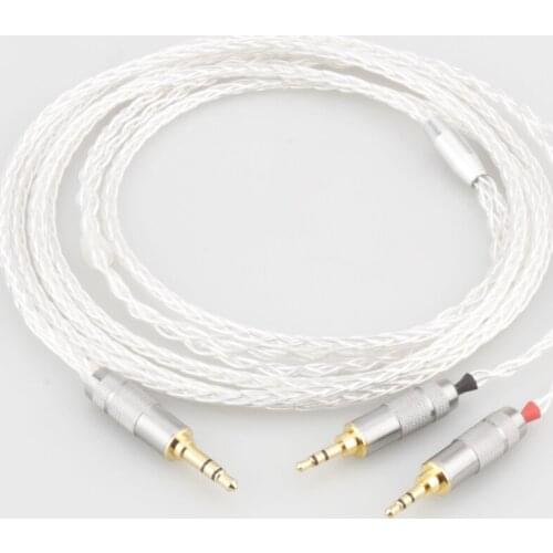 HiFi Cable 3.5mm stereo Male Compatible with Hifiman HE400S, HE-400I, HE-400i（2.5mm Plug Version）, HE560, HE1000 Headphone