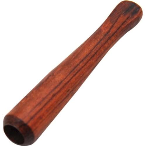 Reusable Wooden Cigarette Holder Short Smoke Mouthpiece Portable Wood Smoking Pipe Smoking Accessory