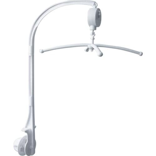 Baby Crib Cot Mobile Arm with Wind-Up/Auto Music Box and Extended Holder Bracket for Girl & Boy- Without Toys