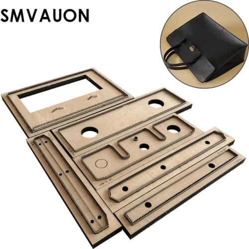 Fashion Handbag Wooden Cut Dies DIY Handcraft Leather Punch Tool Knife Mold Suitable For Common Die-Cutting Machines