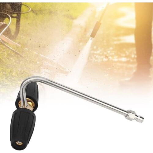 4000PSI Pressure Washer Double Rotating Turbo Nozzle 1/4" Universal Farm Garden Cleaning Accs