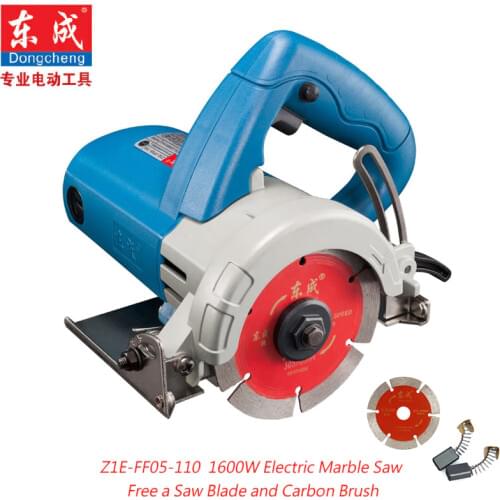 1600W Marble Cutter 110mm Tile Saw Electric Marble Saw Electric Circular Saw 0-45 Cutting (Free 1pc Saw Blade)