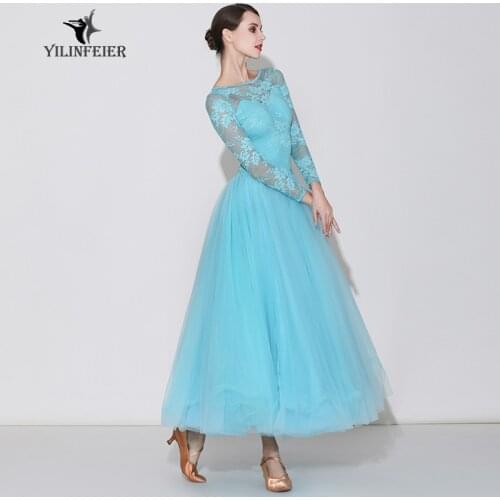 High-grade ballroom waltz dance dress ballroom dance competition dresses standard ballroom dancing clothes tango dress S7031
