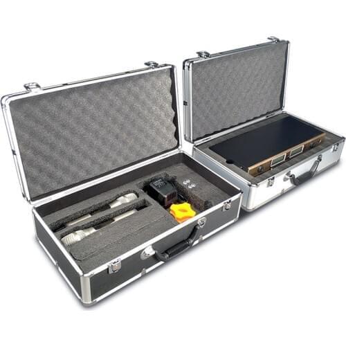Portable Aluminum alloy tool box Outdoor shockproof Safety equipment box aviation storage toolbox Instrument Tool case