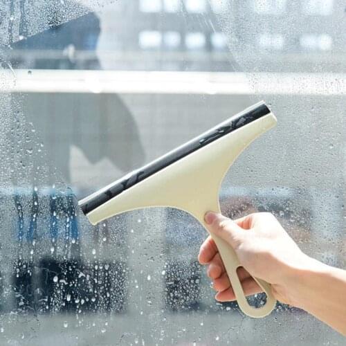 Window Wiper Newest Hot Useful Glass Wiper Soap Cleaner Squeegee Home Shower Bathroom Mirror Car Blade Household Cleaning Tools