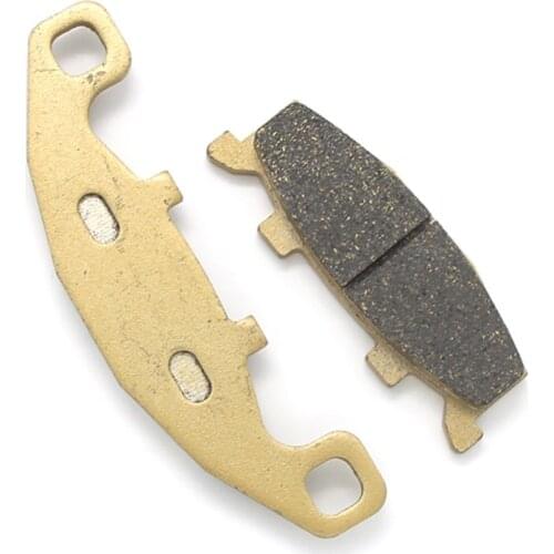 2 PCS of front motorcycle brake pad parts replacement for Suzuki RG125 Wolf GSF250 GSX250 Katana Across GS500 DR800 VX800 GSX11