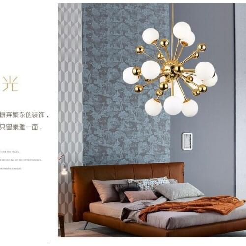 LED Postmodern Nordic Iron Glass Bubbles Designer LED Lamp LED Light.Pendant Lights.Pendant Lamp.Pendant light For Dinning Room