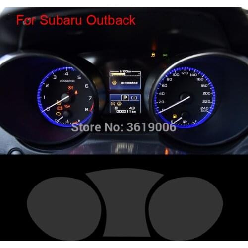 TOMMIA For Subaru outback 15-19 Screen Protector HD 4H Dashboard Protection Film Anti-scratches Car Sticker