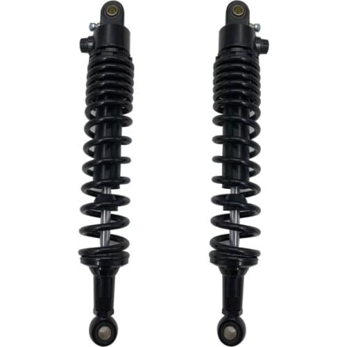 8mm spring 400mm/410mm/420mm/430mm/440mm/450mm Motorcycle Shock Absorber for HONDA YMAHA SUZUKI Kawasaki ATV black
