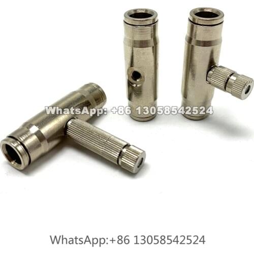 9.52mm Quick Coupling Slip Lock, Single Spray Hole Slip Lock Connector, Quick Coupling Slip Lock Hose Connector