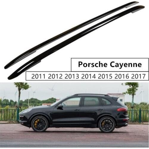 Auto Roof Racks Luggage rack For Porsche Cayenne 2011 2012 2013 2014 2015 2016 2017 High Quality Aluminum Paste installation