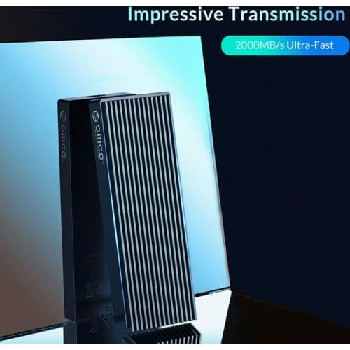 Drive-Free ORICO LSDT M.2 NVME SSD Case Enclosure 20Gbps USB 3.2 GEN2 x2 Type-C