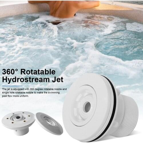 Swimming Pool Outlet Nozzle 360 Degree Rotation Jet Swimming Pool Fittings Drain Suction Vacuum Nozzle Pool Accessory
