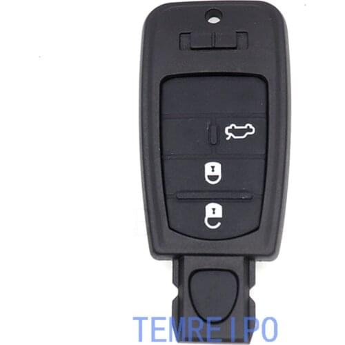 5pcs/lot 3 Buttons Remote Key Shell Case For Fiat Fob Car Key Cover Auto key blank housing with smart key blade