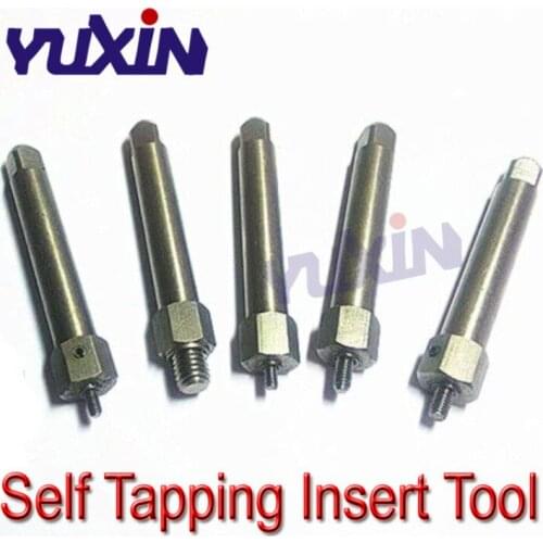 M2.5 M3 M4 M5 M6 M8 Stainless Steel Thread Repair Manual Self Tapping Insert Tool, Screw Bushing Tool, Install Tool