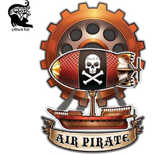 Steampunk Air Pirate Ship Cutting Dies Halloween Airship Metal Stencil For DIY Scrapbooking Card Craft