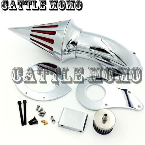 Modified Motorcycle air filter For Honda Shadow 600/ VLX 600 1999&up Air Cleaner Filter performance metal air filter assembly