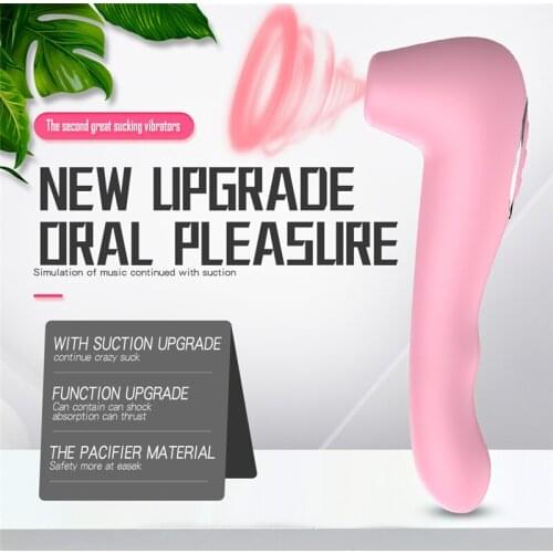 Clit Sucker Vagina Sucking Vibrator Clitoris Stimulator Blowjob Oral Nipple Sex Toys for Adult Women Masturbator Erotic Products