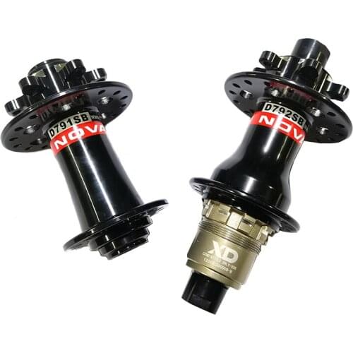 Novatec D791SB D792SB MTB hubs Disc 6 Bolt J-bend 24H 28H 32H TA Front QR/9/12/15x100mm Rear QR 10 12x135mm/12 x142mm XD XX1 12s