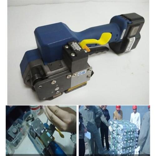 Wholesale 100% Warranty portable Battery Powered Sealless PET/Plastic Strapping tool, Handy PP/PET Strapping Machine 16mm