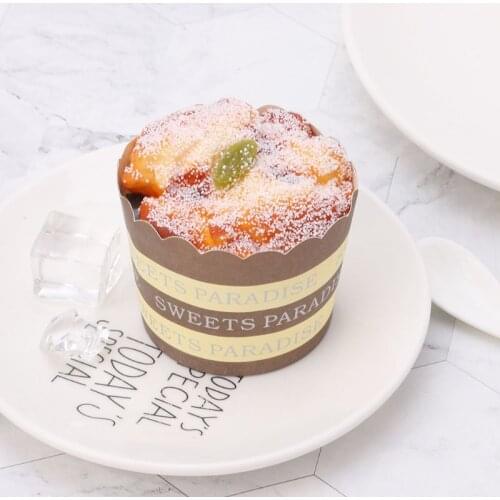 Realistic Artificial Simulation Fake Mixed Cake Model Kitchen Toy Photography Props Home Decoration K1MF