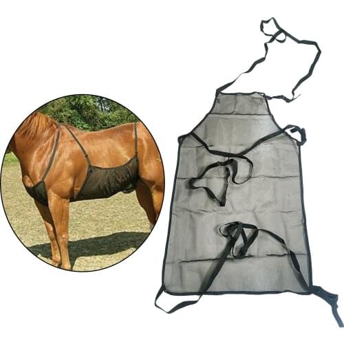 Adjustable Horse Fly Sheet Belly Guard Net Protection Blanket Rug, Total Protection, Comfortable, Breathable and Scratch-Proof