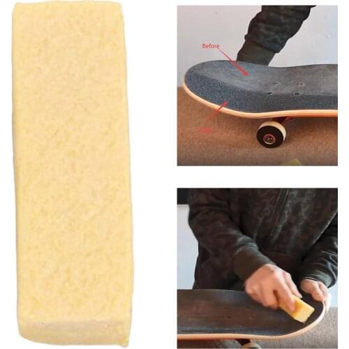 Rubber Skateboard Cleaner, Longboard Griptape Cleaning Block Wipe Eraser for Cleaning Sandpaper, Rough Tape