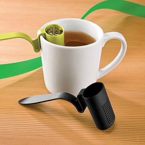 High Quality 1pc Tea Strainer Herbal Spice Infuser Filter Teaspoon Shape Colander Teaware Supplies